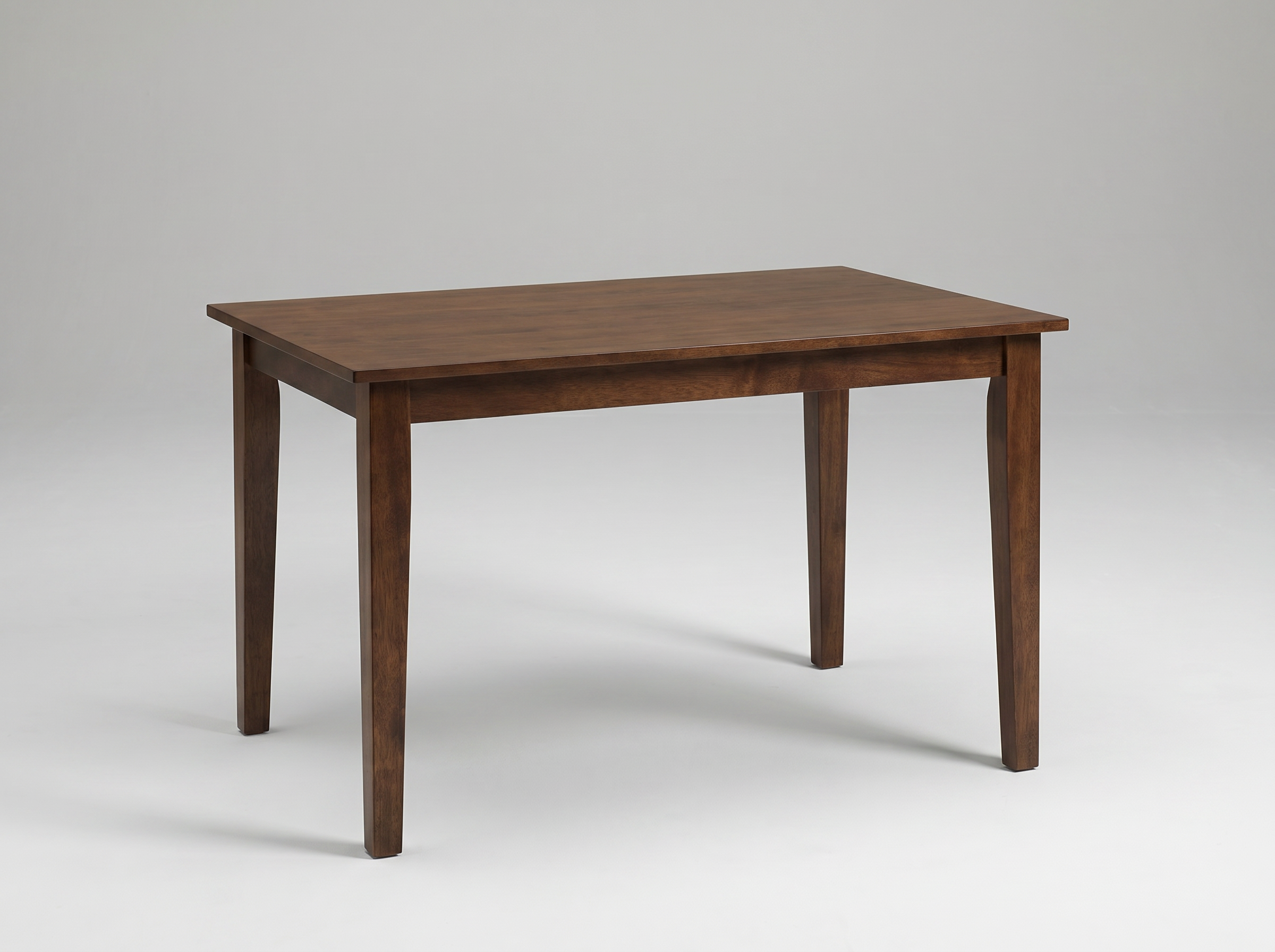 Restaurant Bistro Tisch 120x90cm Vollholz Braun Polly