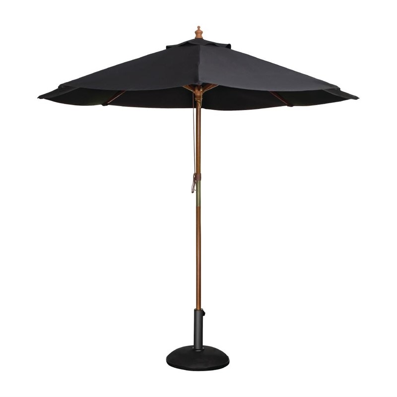 Sonnenschirme Profischirme Gastroschirme Schwarz Rund-ING10682M Sonnenschirme Profischirme Gastroschirme Schwarz Rund-ING10682M