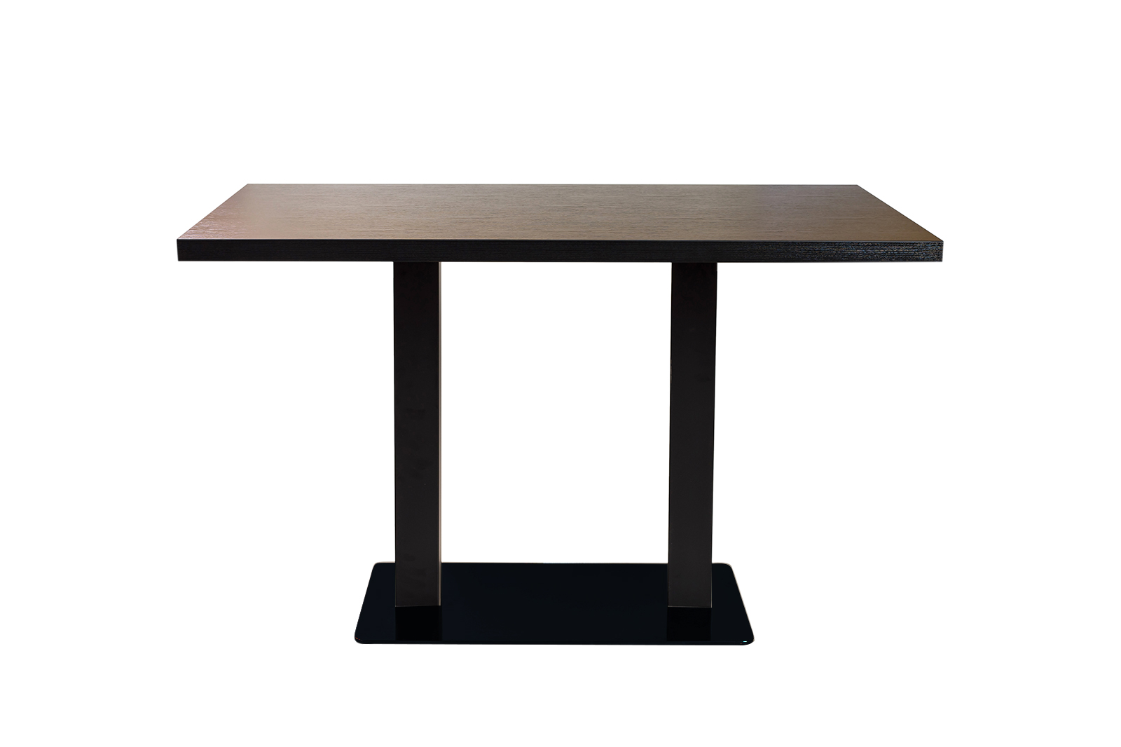 Tisch Salo 120x80cm Schwarz Restauranttisch Bistrotisch Gastrotisch-ING10524M