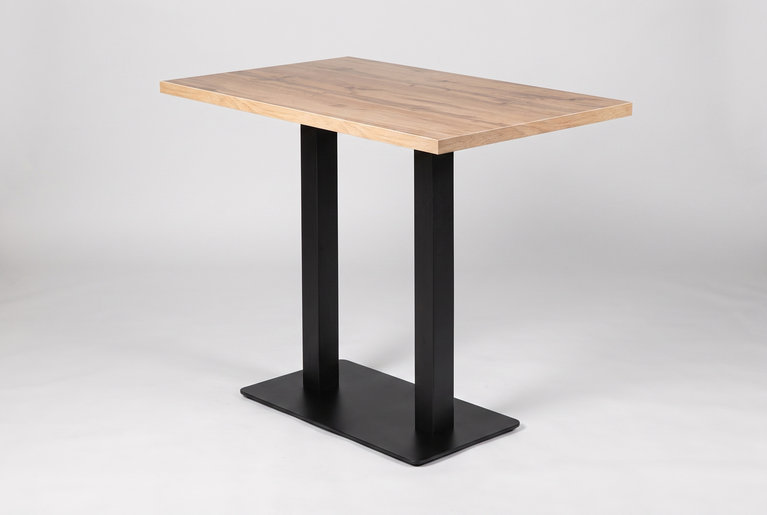 Stehtisch Andora Eiche 120x80cm Restauranttisch Bistrotisch Gastrotisch Tisch-ING10505M