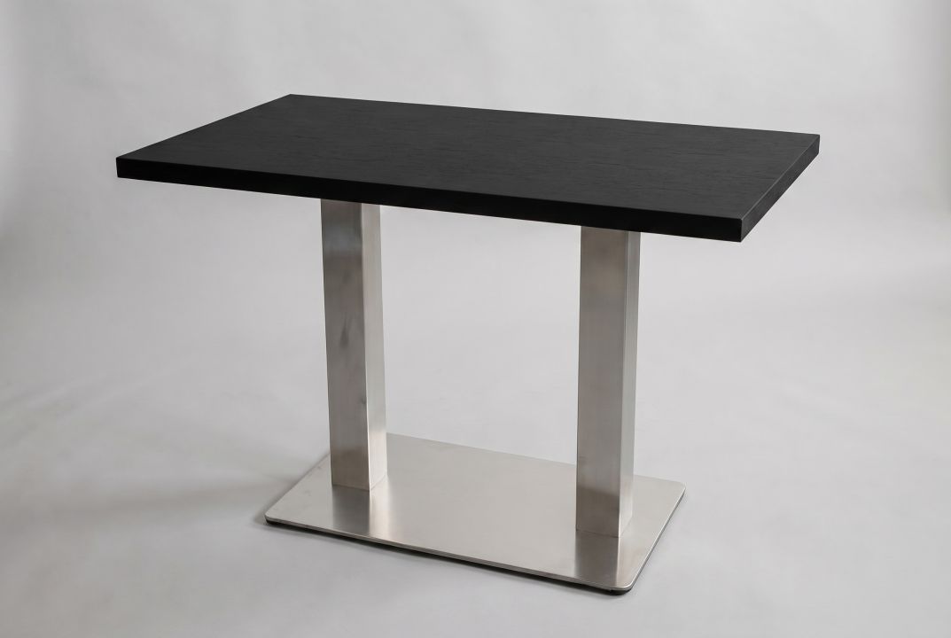 Tavolo Salo 120x80cm nero Tavolo ristorante Tavolo bistrot Tavolo ospiti