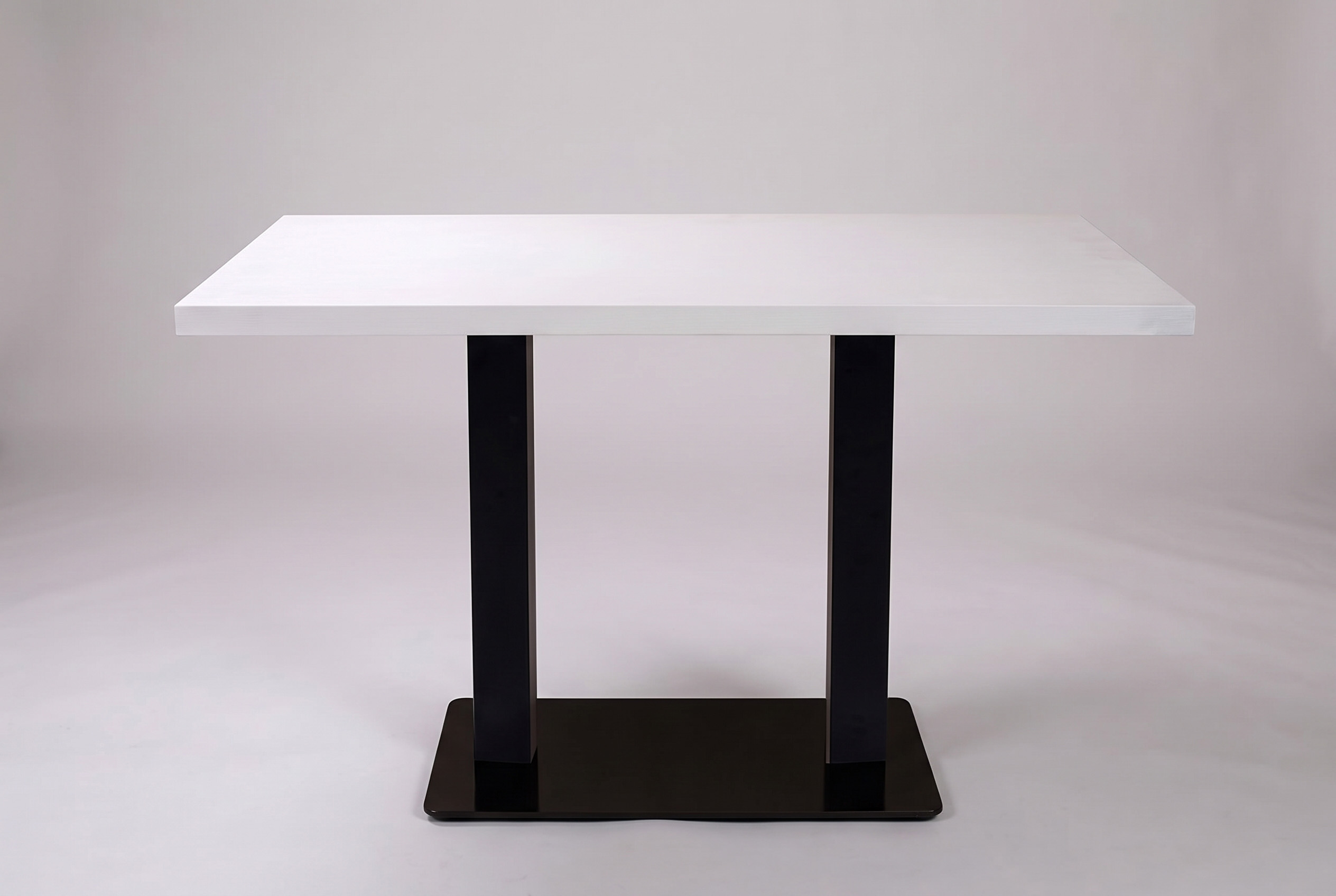 Tisch Bergamo 100x80cm Weiss Restauranttisch Bistrotisch Gastrotisch--ING10521M