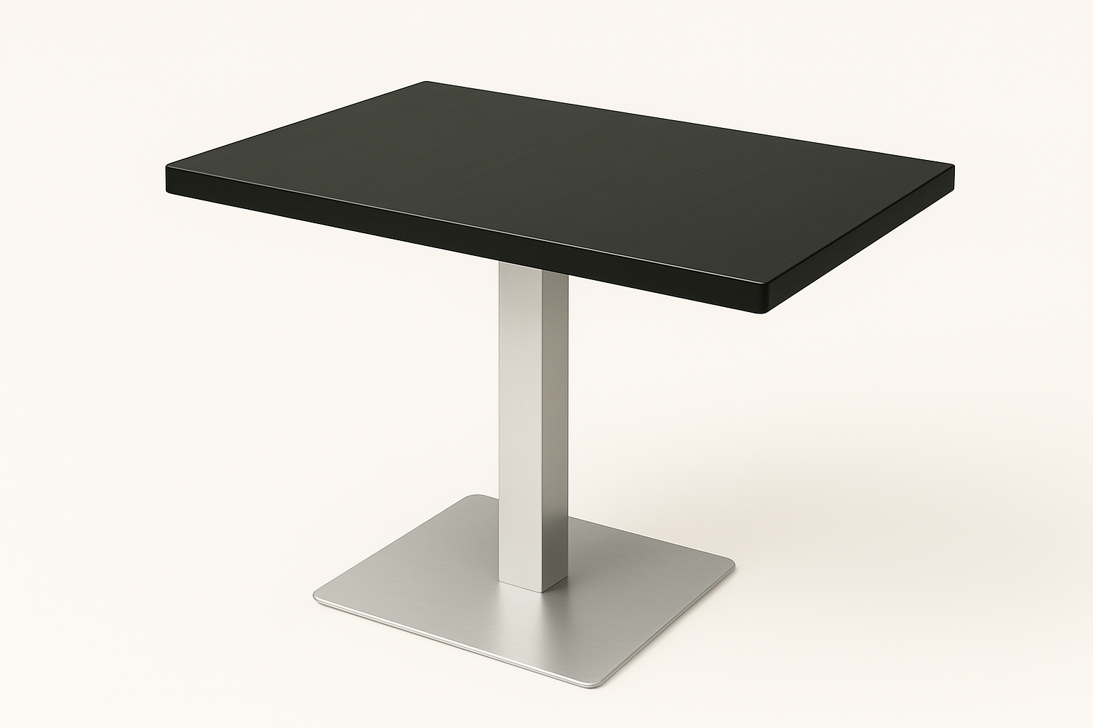 Tavolo Salo 80x80cm nero Tavolo ristorante Tavolo bistrot Tavolo ospiti Tavolo Salo 80x80cm nero Tavolo ristorante Tavolo bistrot Tavolo ospiti